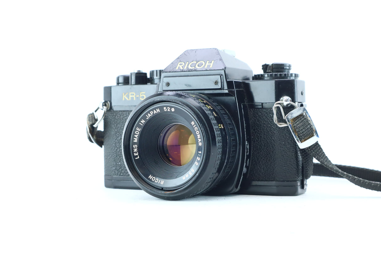 Ricoh KR-5 35mm SLR Kit with Riconar 55mm f/2.2