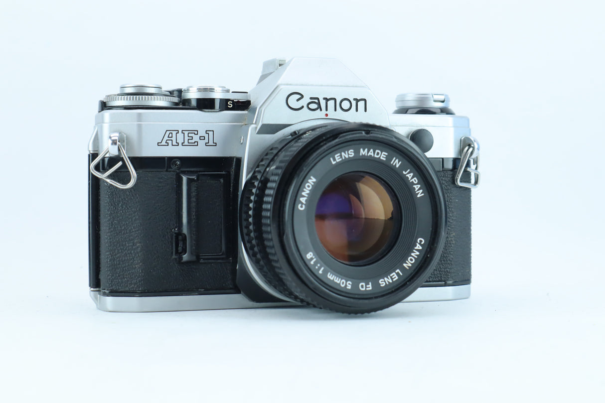 Canon AE-1 with Canon FD 50mm f/1.8