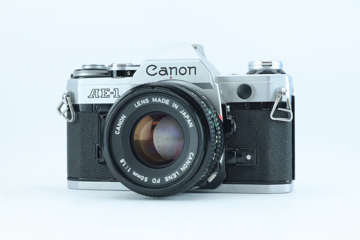 Canon AE-1 with Canon FD 50mm f/1.8