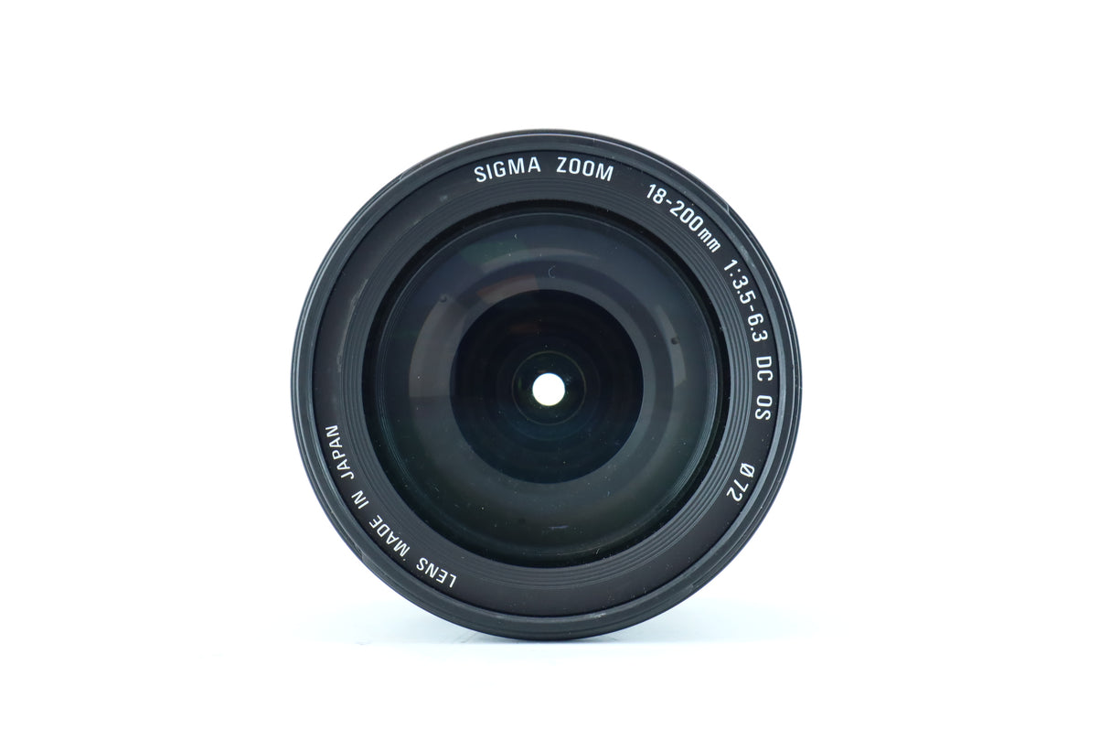 Sigma 18-200mm f/3.5-6.3 DC OS
