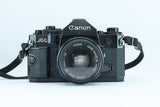 Canon A-1 with FD 50mm f/1.8 Lens