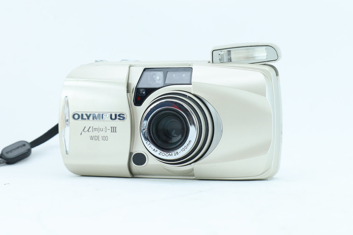 Olympus µ [mju:] III Wide 100 All-Weather with 28-100mm Multi AF Zoom