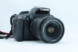 Canon EOS 1100D with 18-55mm f/3.5-5.6 IS II Lens
