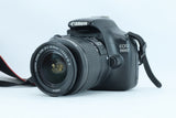 Canon EOS 1100D with 18-55mm f/3.5-5.6 IS II Lens