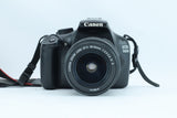 Canon EOS 1100D with 18-55mm f/3.5-5.6 IS II Lens