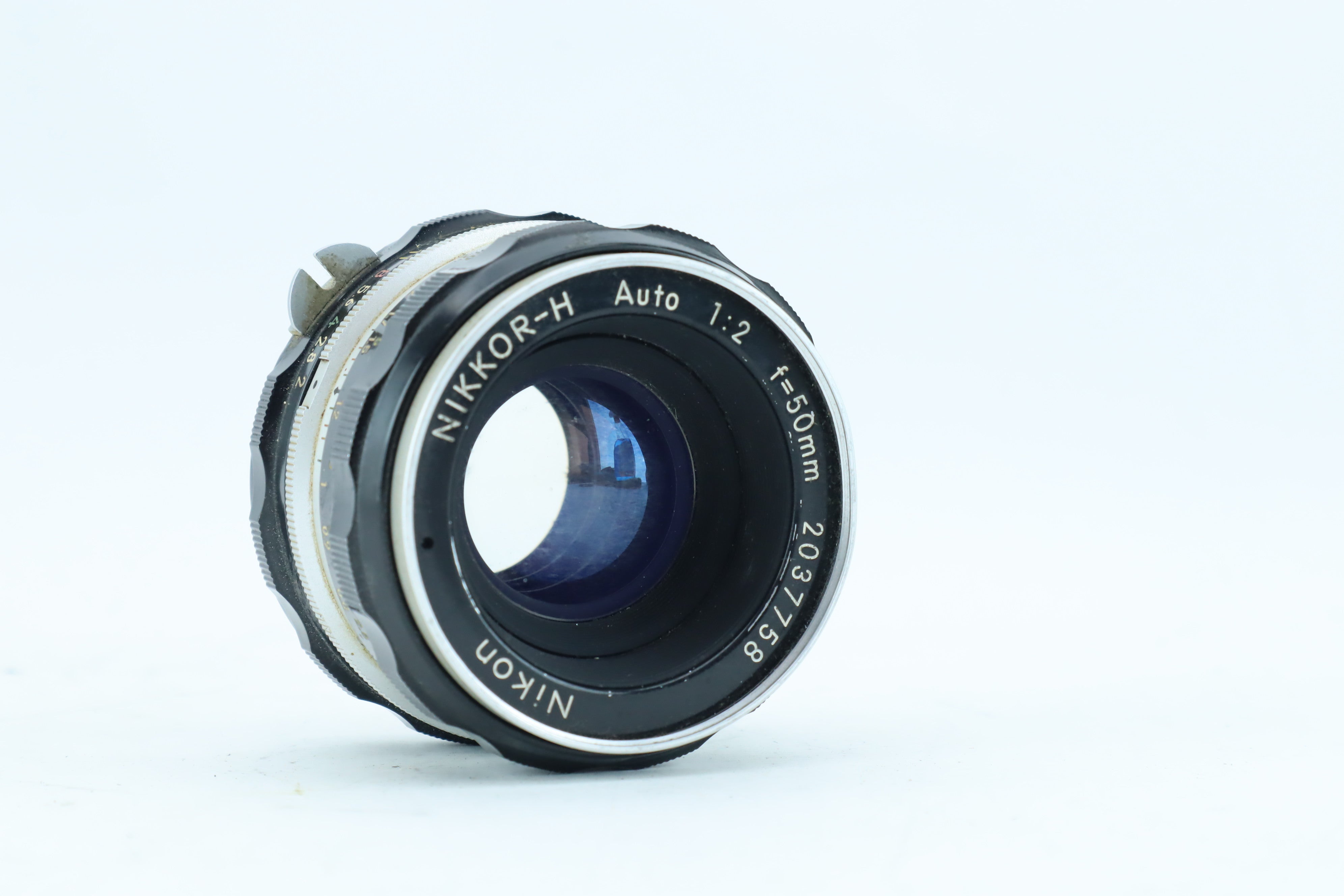 Nikon 50mm F Auto NIKKOR-H F2 アイレベル ⁄ Lens ニコン Nikkor H