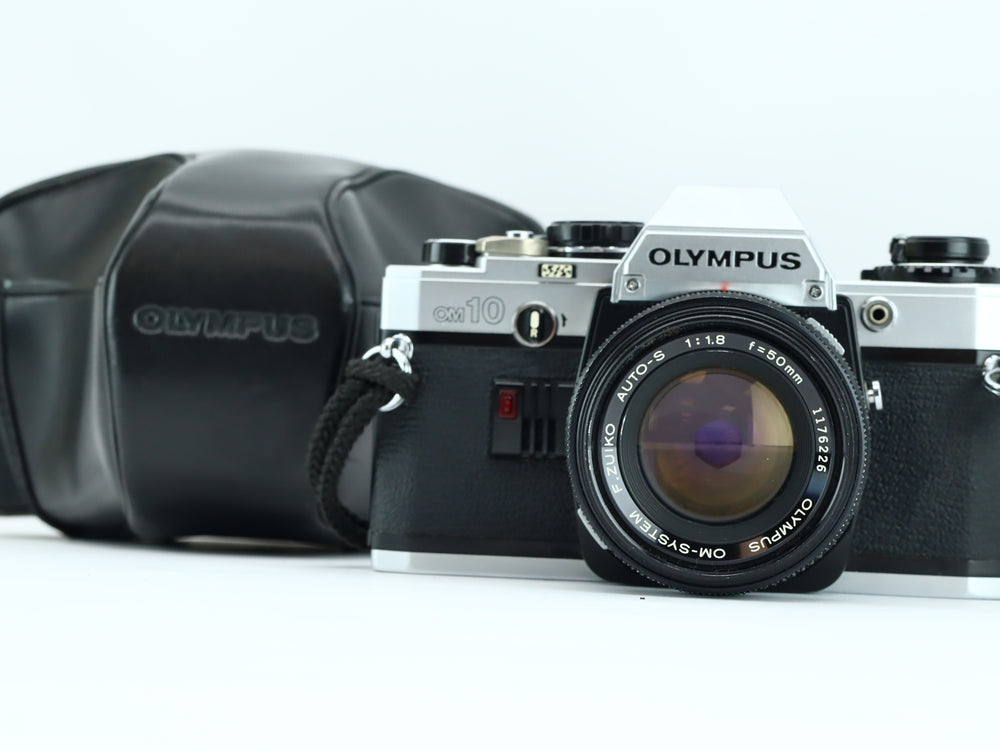 Olympus OM10 | Olympus OM-System 1:1.8 f=50mm – Hard to Find Camera Store