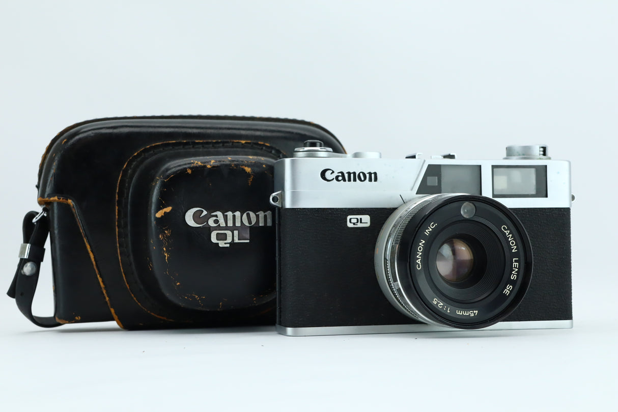 Canon Canonet QL25 | Canon lens SE 45mm 1:2.5