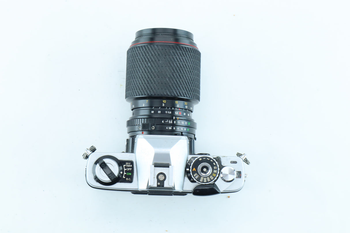 Minolta XG 2 with Tokina SD 70-210mm f/4-5.6