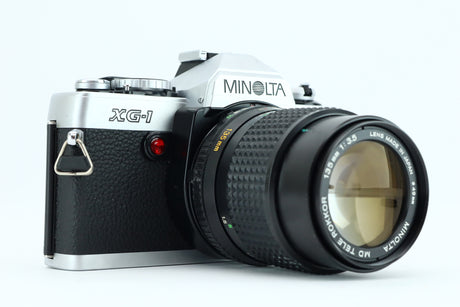 Minolta XG-1 + MD 135mm 3,5