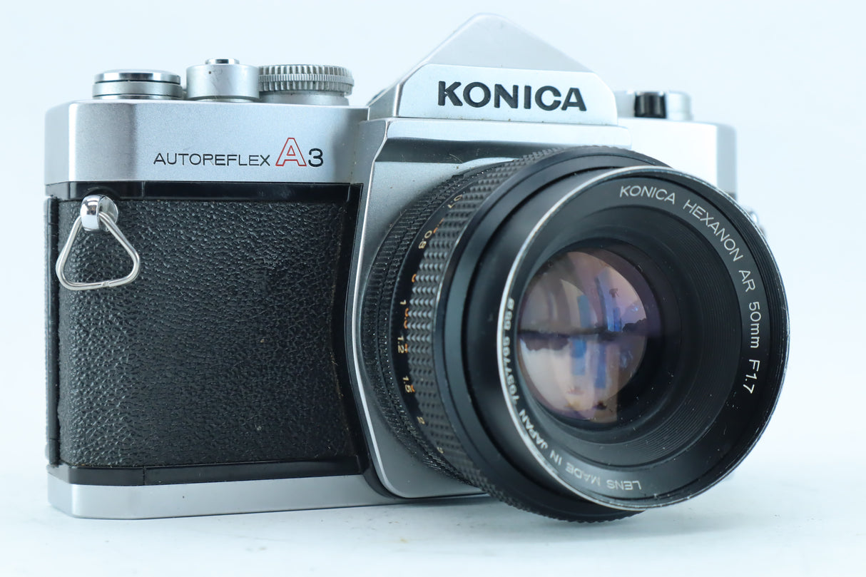 Konica Autoreflex A3 with Hexanon AR 50mm f/1.7