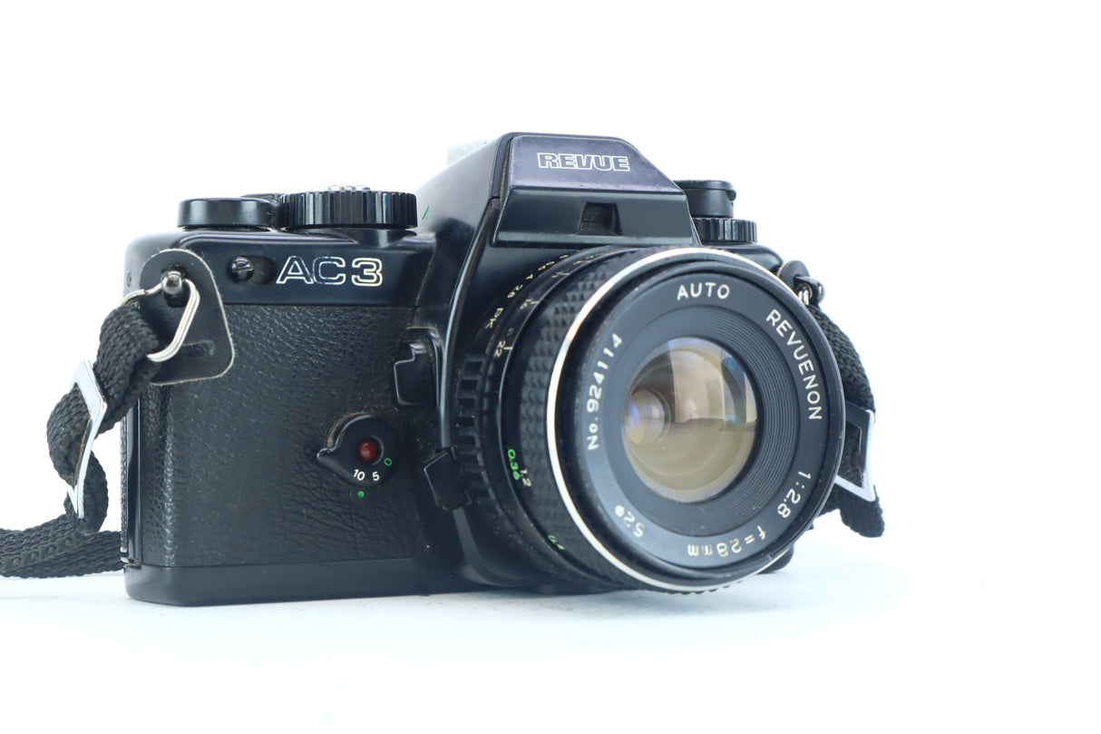Revue AC3 35mm SLR Kit with Auto Revuenon 28mm f/2.8
