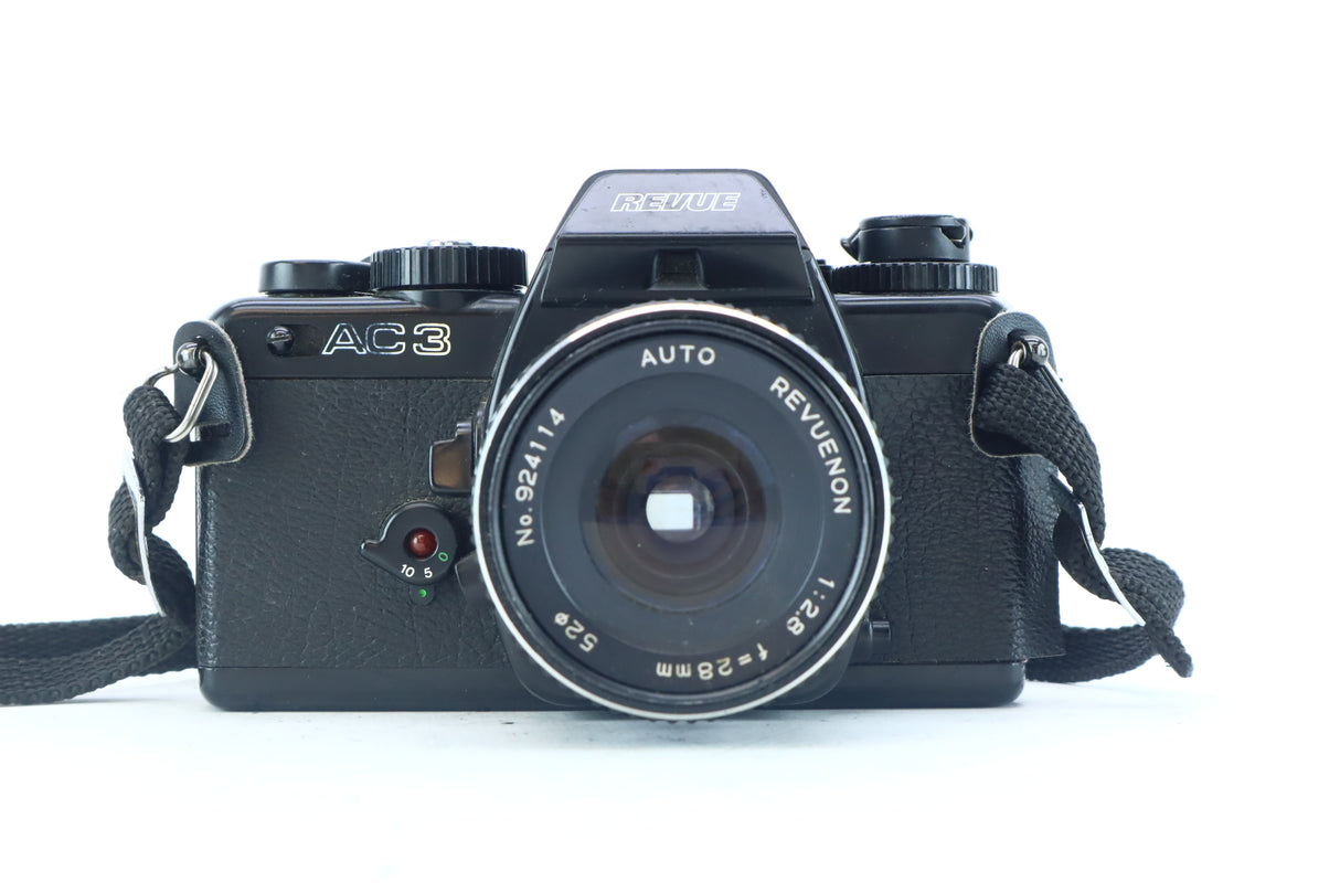 Revue AC3 35mm SLR Kit with Auto Revuenon 28mm f/2.8