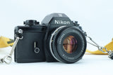 Nikon EM with Nikon Lens Series E 50mm f/1.8