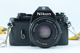 Nikon EM with Nikon Lens Series E 50mm f/1.8