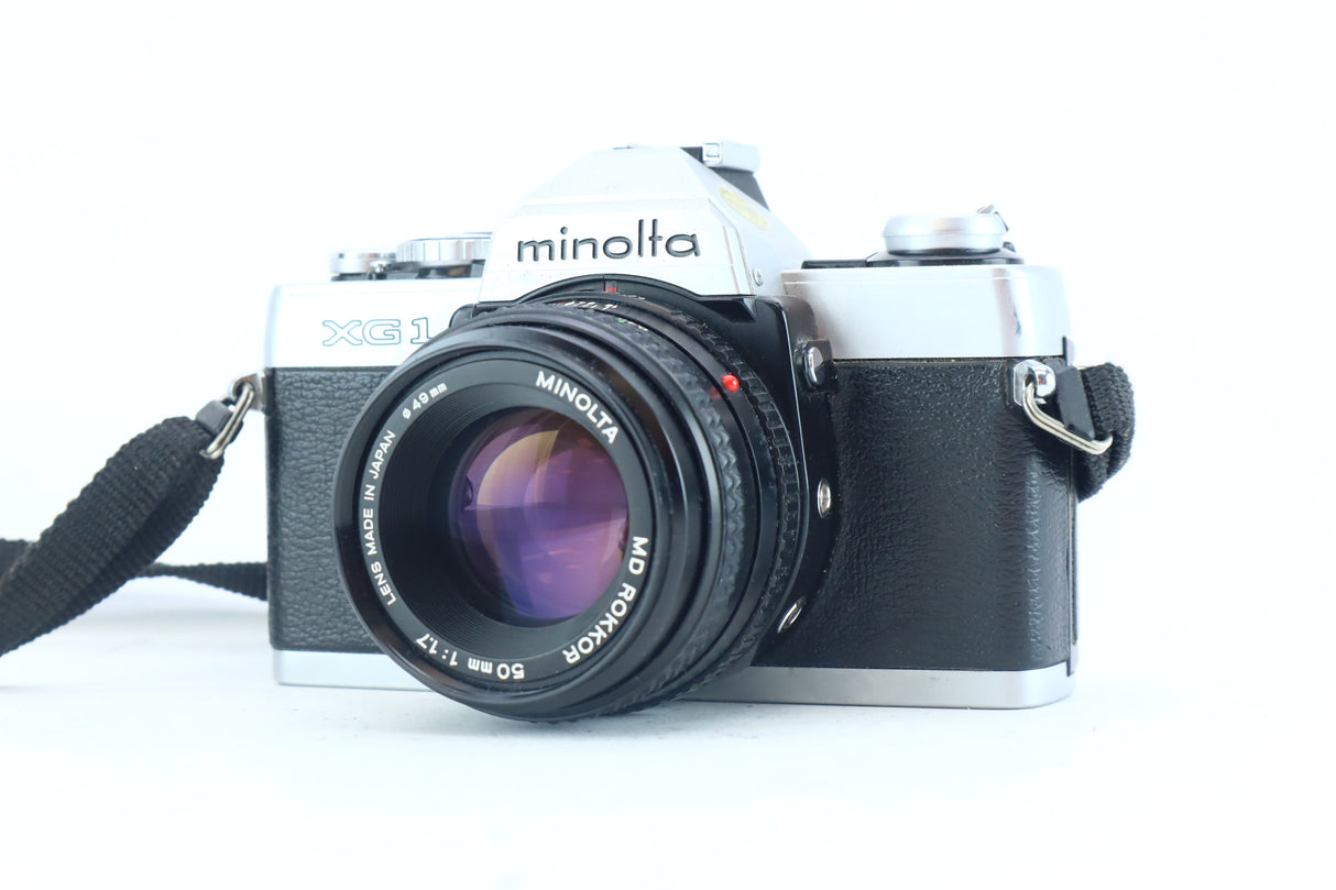 Minolta XG-1 35mm SLR Kit with MD Rokkor 50mm f/1.7