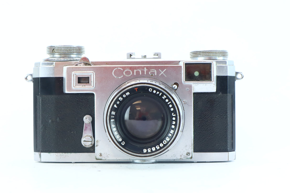 Contax IIa 35mm Rangefinder Kit with Carl Zeiss Jena Sonnar 50mm f/2