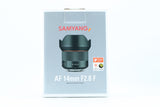 Samyang AF 14mm f/2.8 F