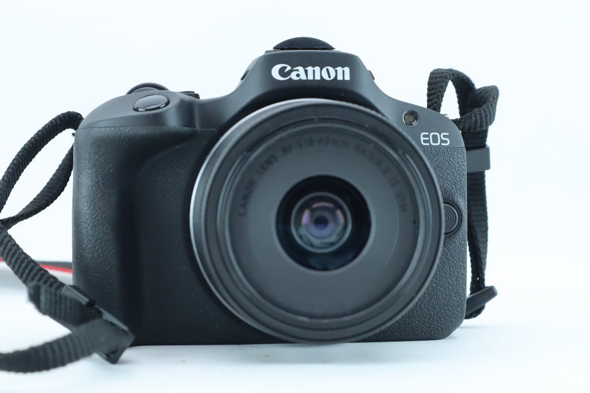 Canon EOS R100 with RF-S 18-45mm f/4.5-6.3 IS STM