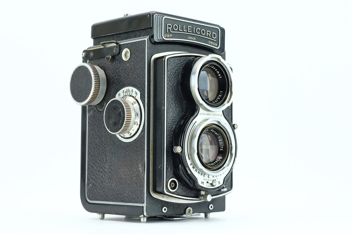 Rolleicord 75mm 3,5 schneider kreuznach xenar 