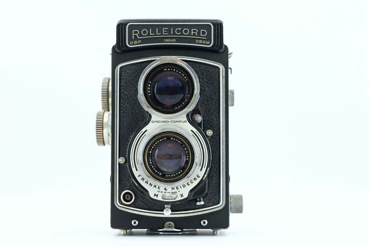 Rolleicord 75mm 3,5 schneider kreuznach xenar 