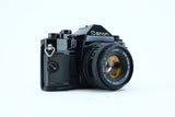Canon A-1 35mm SLR Kit with FD 50mm f/1.8