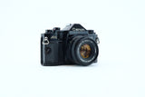 Canon A-1 35mm SLR Kit with FD 50mm f/1.8