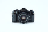 Canon A-1 35mm SLR Kit with FD 50mm f/1.8