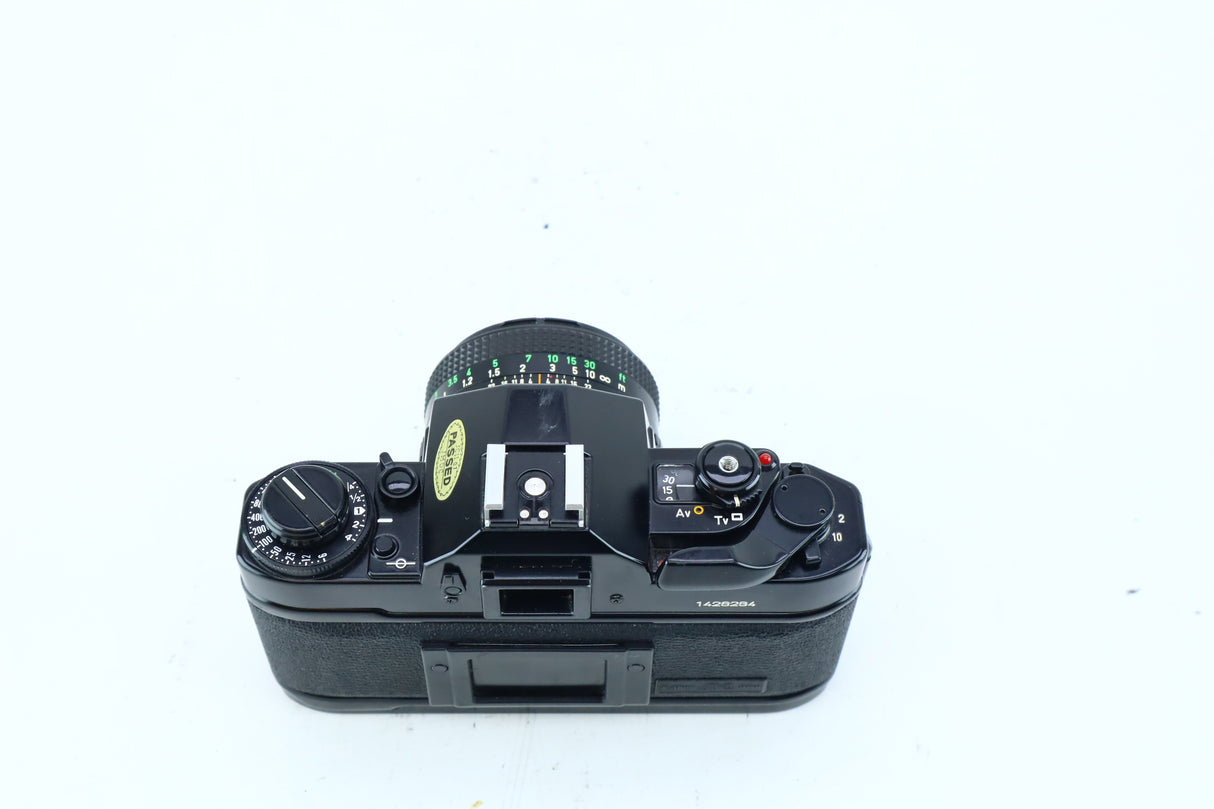 Canon A-1 35mm SLR Kit with FD 50mm f/1.8