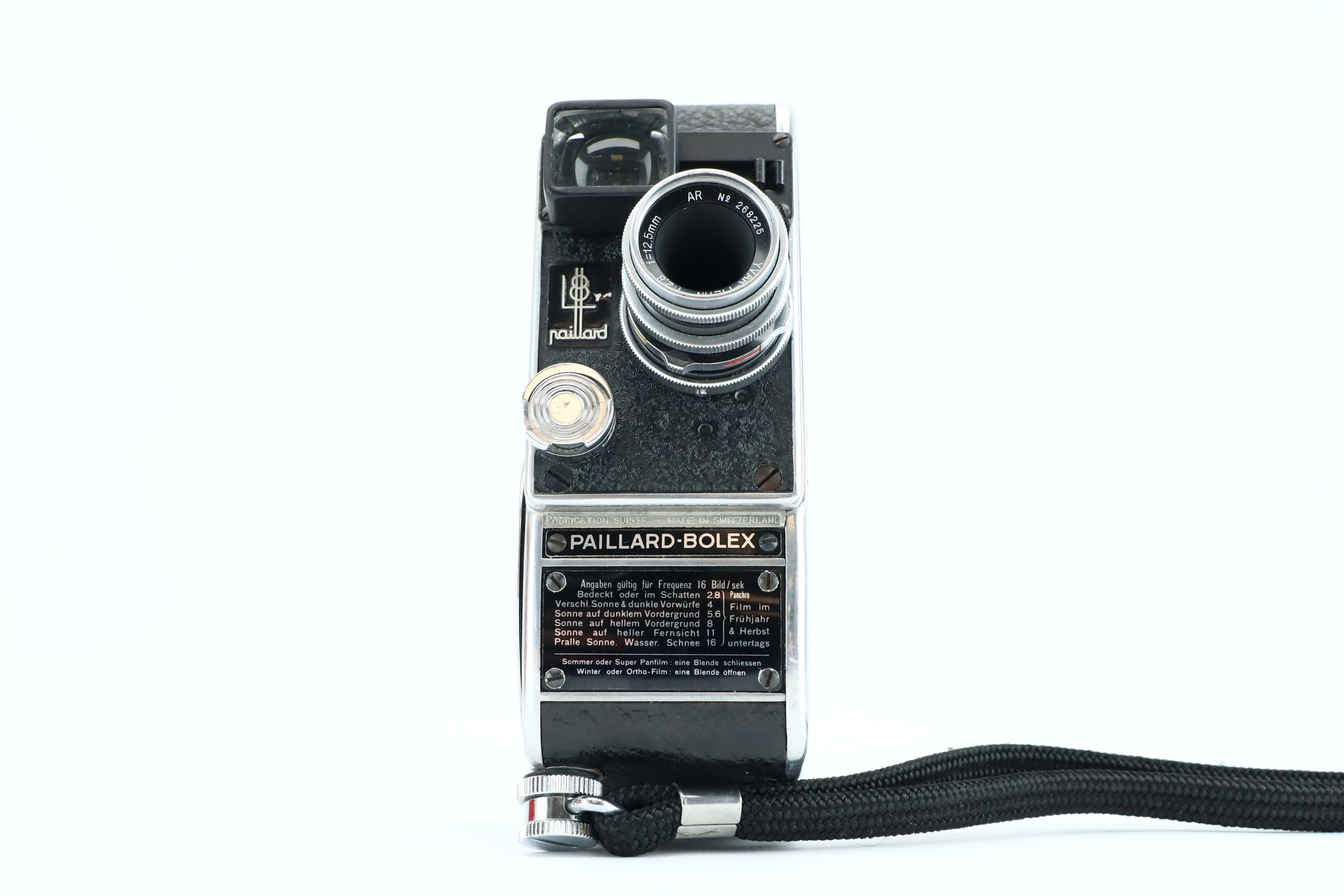 Paillard-Bolex with 12,5mm 2,8 – Hard to Find Camera Store