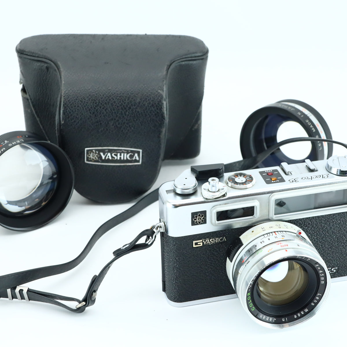 Convertitore Grandangolare Sankyo 55mm 0,75x Per Yashica Electro 35 GS/GSN