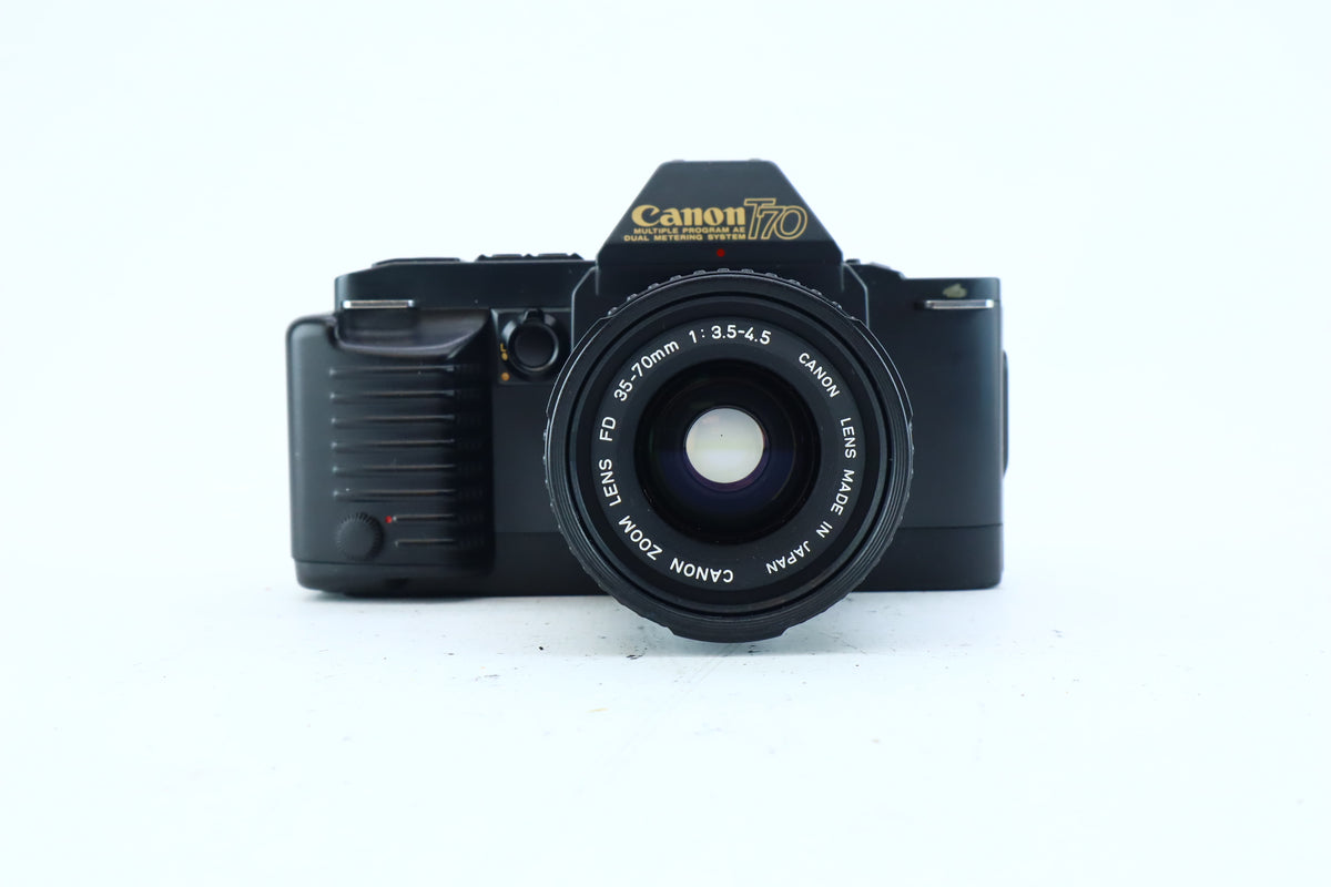 Canon T70 35mm SLR Kit with FD 35-70mm f/3.5-4.5