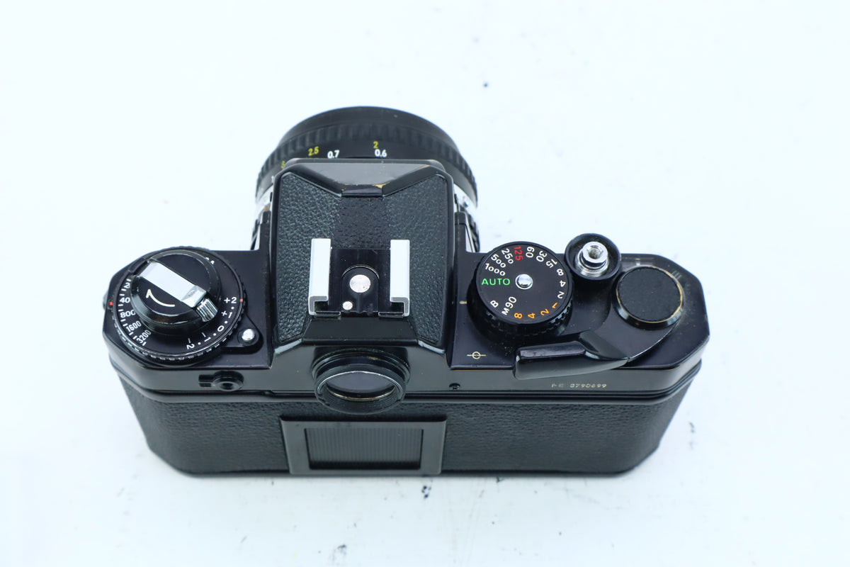 Nikon FE 35mm SLR Kit with Series E 50mm f/1.8