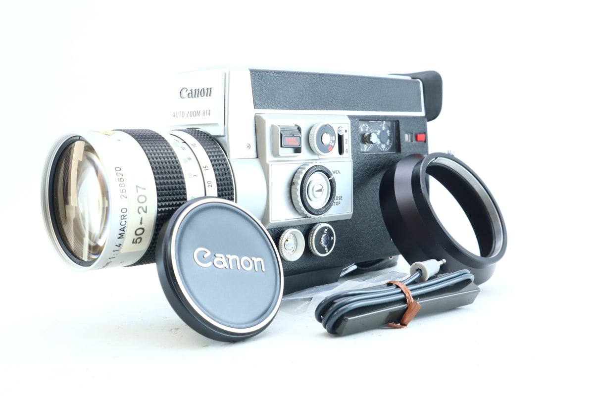 Canon Auto Zoom 814 Electronic Super 8 Camera