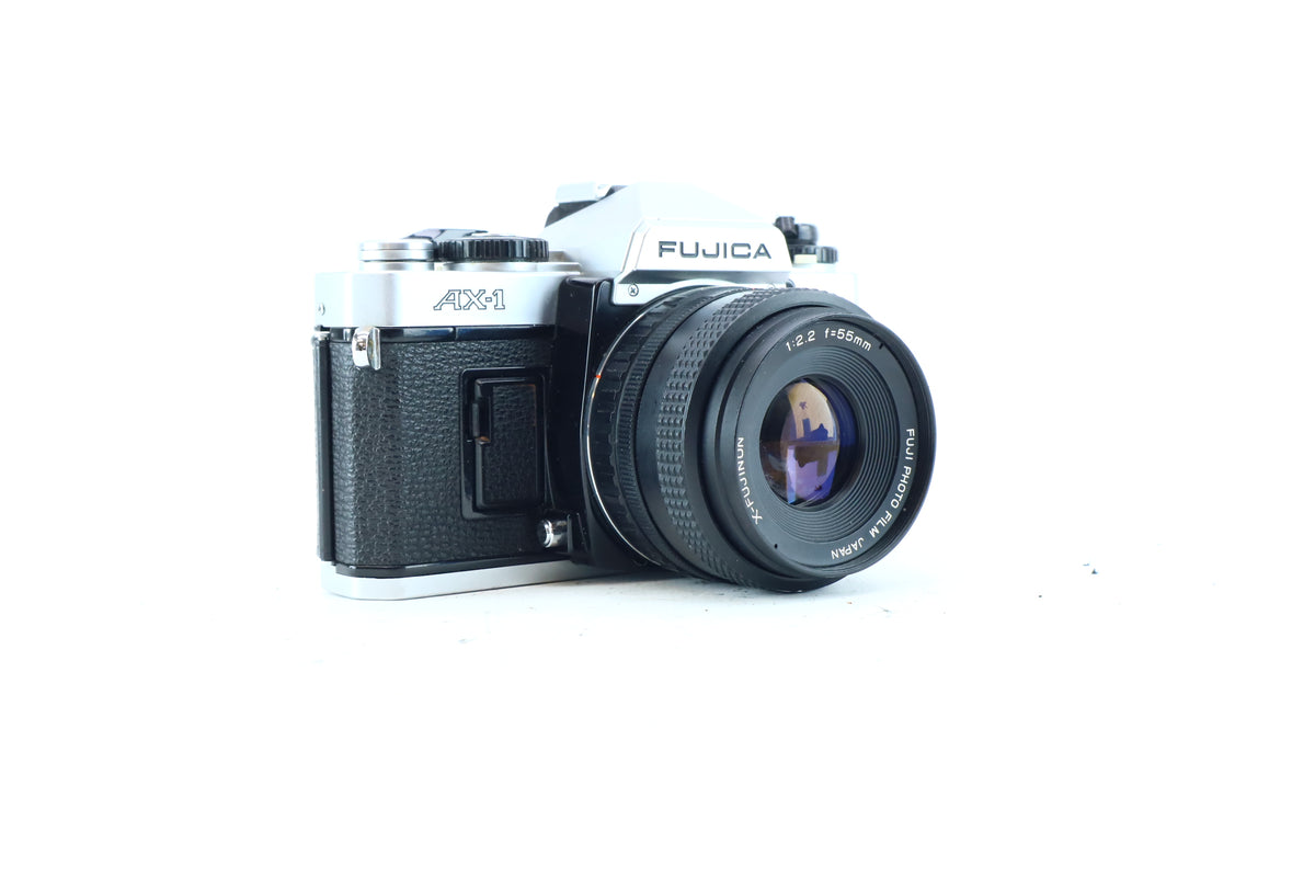 Fujica AX-1 35mm SLR Kit with Fujinon 55mm f/2.2