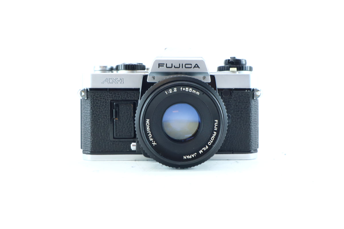 Fujica AX-1 35mm SLR Kit with Fujinon 55mm f/2.2