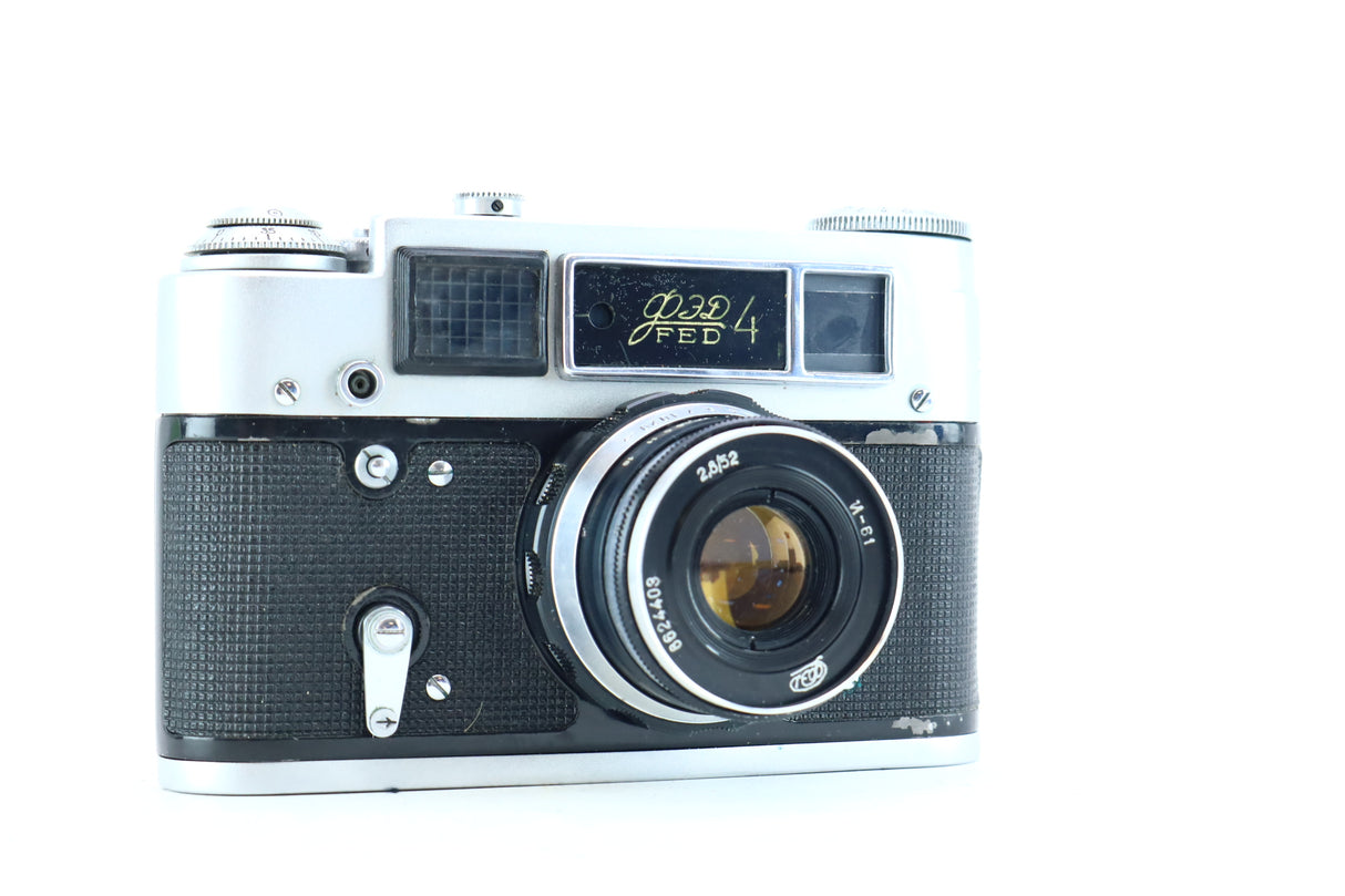 FED-4 35mm Rangefinder Kit with Industar-61 52mm f/2.8