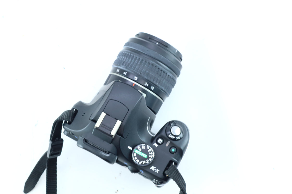 Pentax K-x Digital SLR Kit with SMC Pentax-DAL 18-55mm f/3.5-5.6 AL