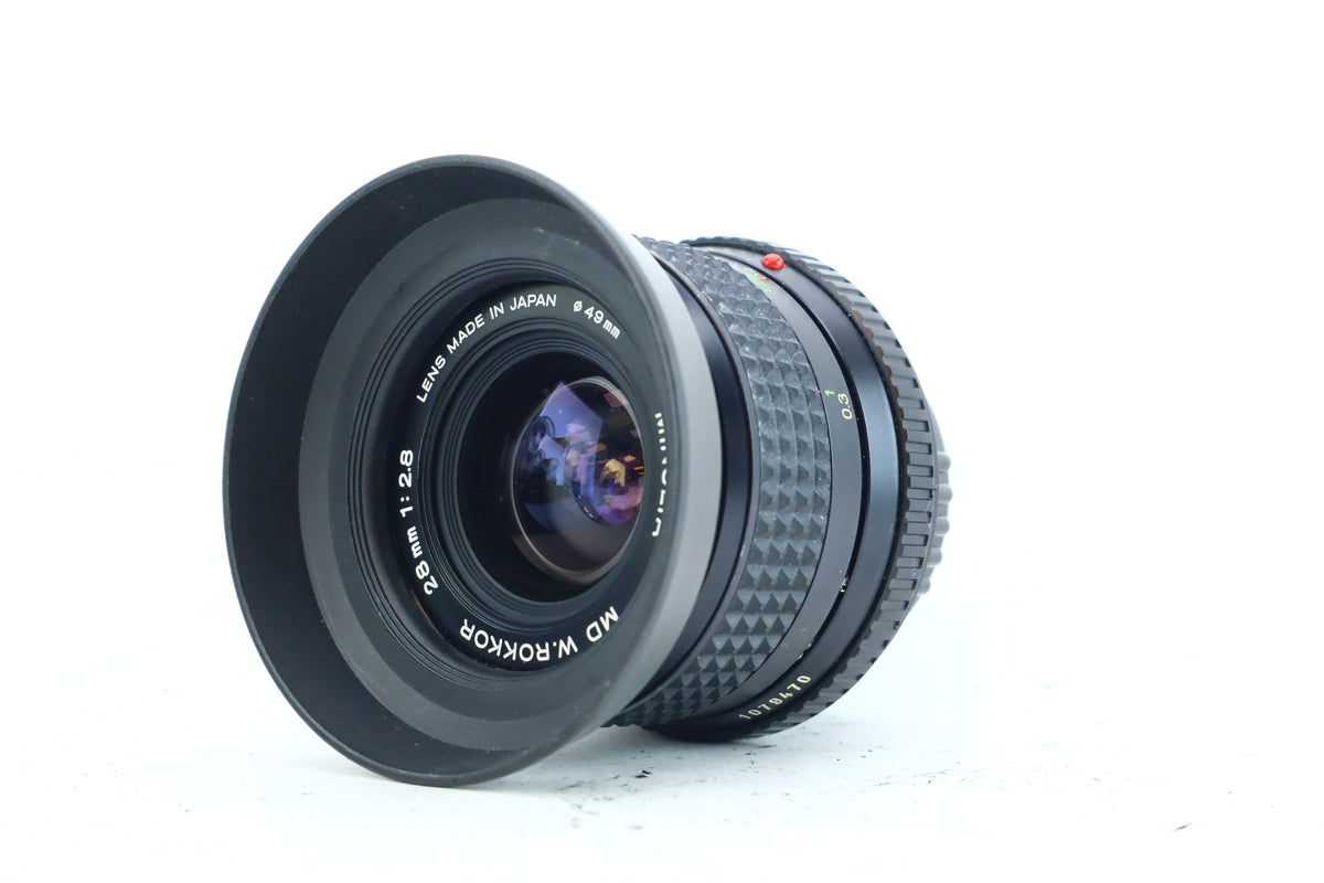Minolta MD W.Rokkor 28mm f/2.8