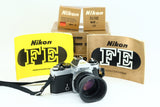 Nikon FE + 50mm 1,8 lens