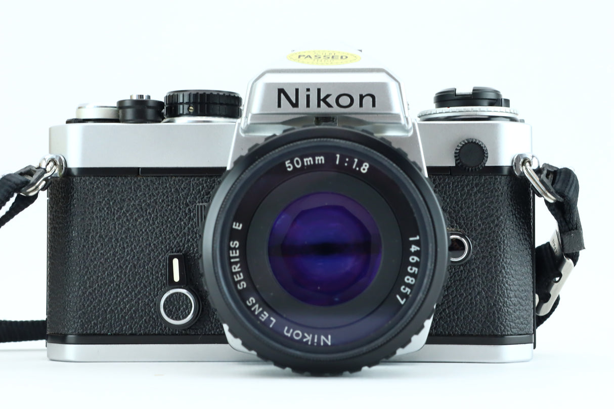 Nikon FE + 50mm 1,8 lens
