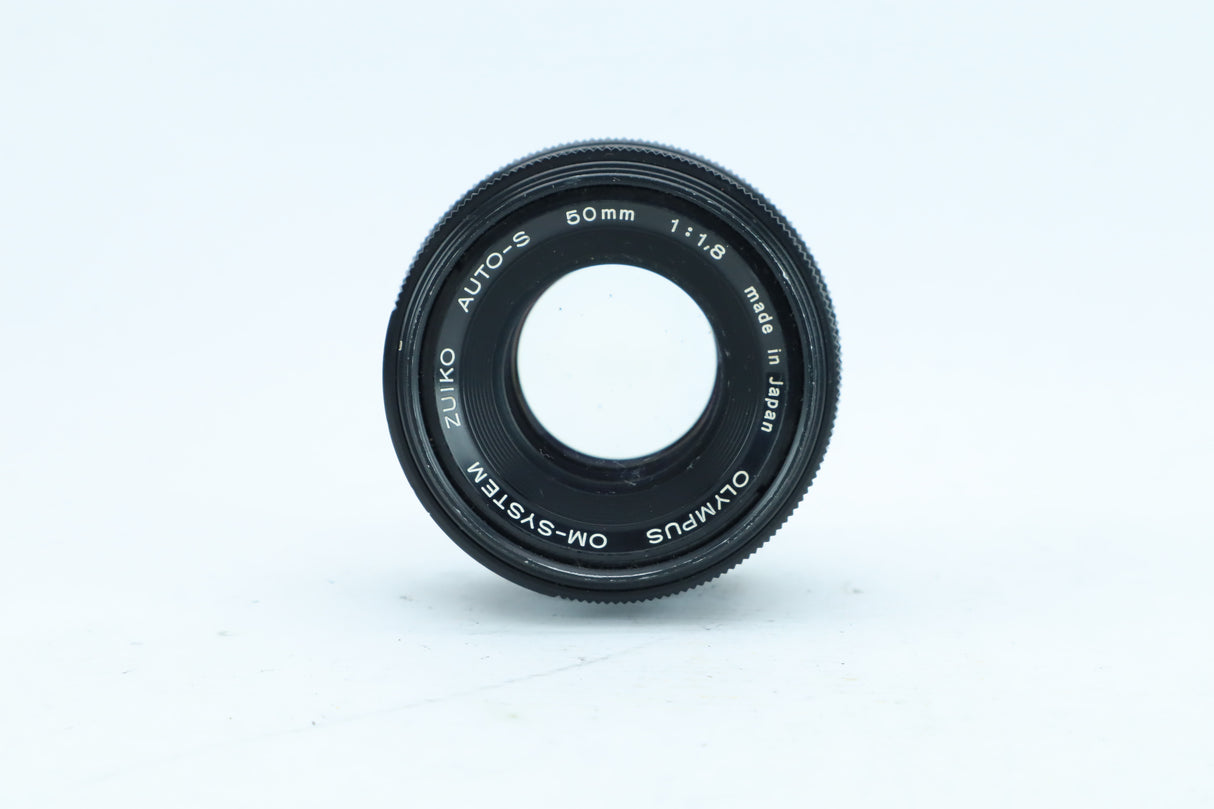 Olympus OM-System Zuiko Auto-S 50mm f/1.8 | S/N: 5658538