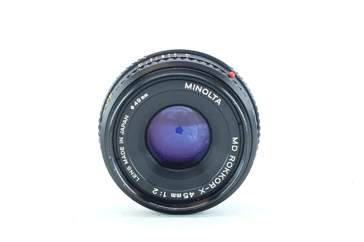 Minolta MD Rokkor-X 45mm f/2