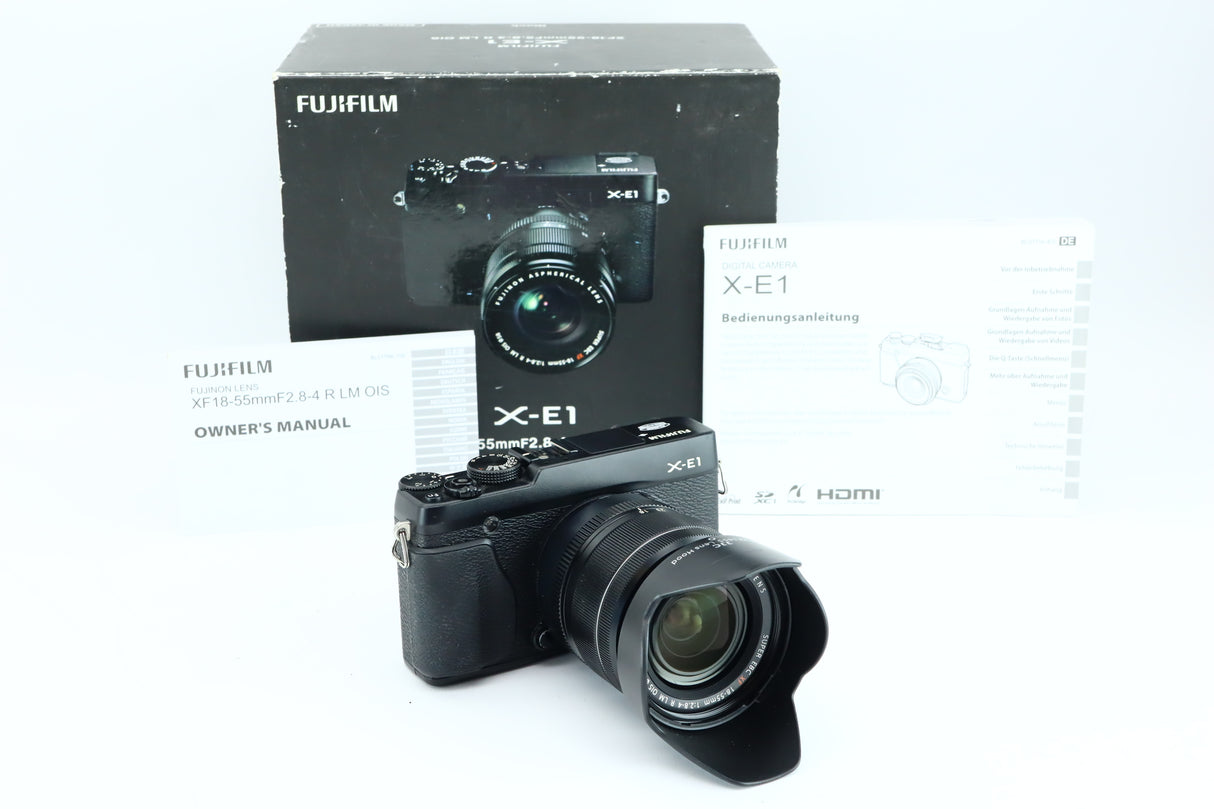 Fujifilm X-E1 + XF18-55mm 2,8-4 set