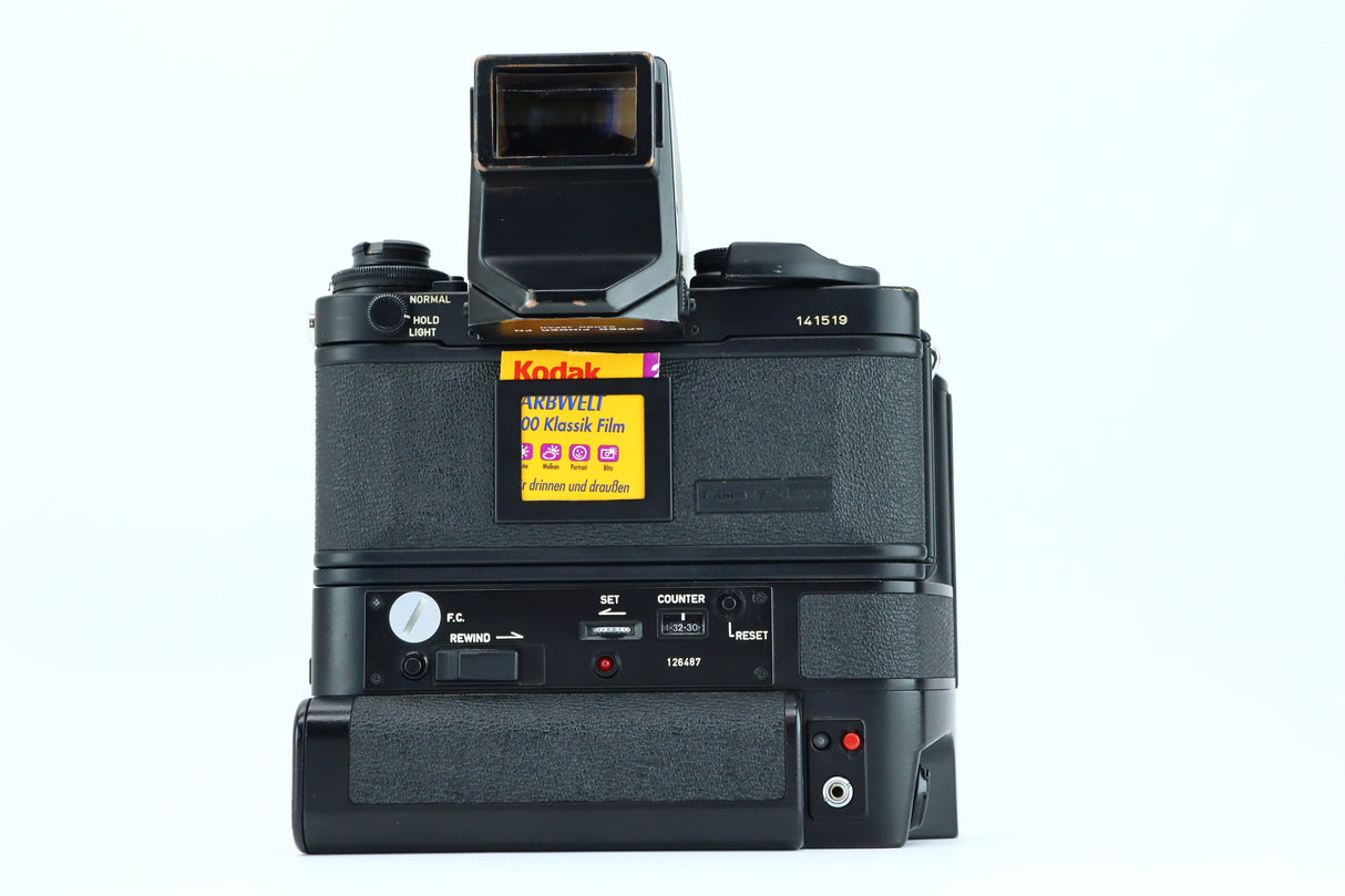 Canon F-1 + Battery grip