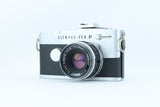 Olympus Pen F with 38mm f/1.8 F. Zuiko Auto-S