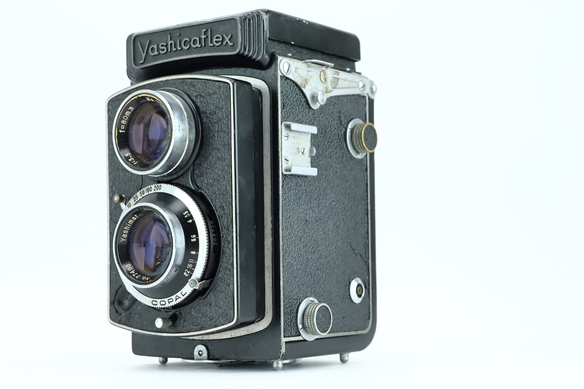 フィルムカメラ YASHICA Yashicaflex Yashimar 80mm F3.5 楽天市場】ヤシカ Yashica YashicaFlex AII型 / Yashimar 80mm