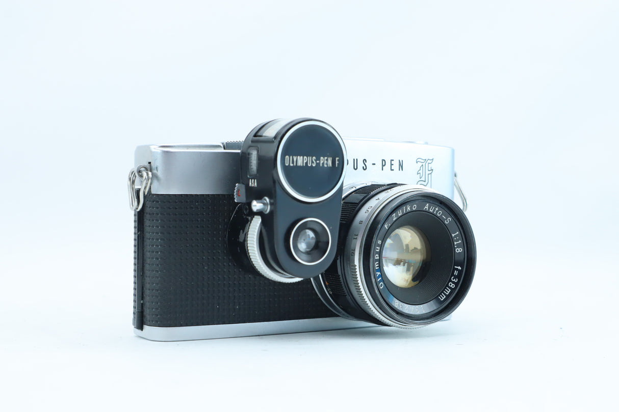 Olympus Pen F with 38mm f/1.8 Lens