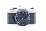 Fujica STX-1 35mm SLR Kit with Sigma Mini-Wide 28mm f/2.8 Multi-Coated