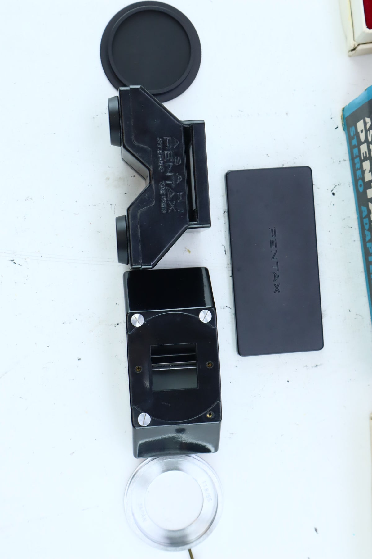 Asahi Pentax Stereo Adapter Set